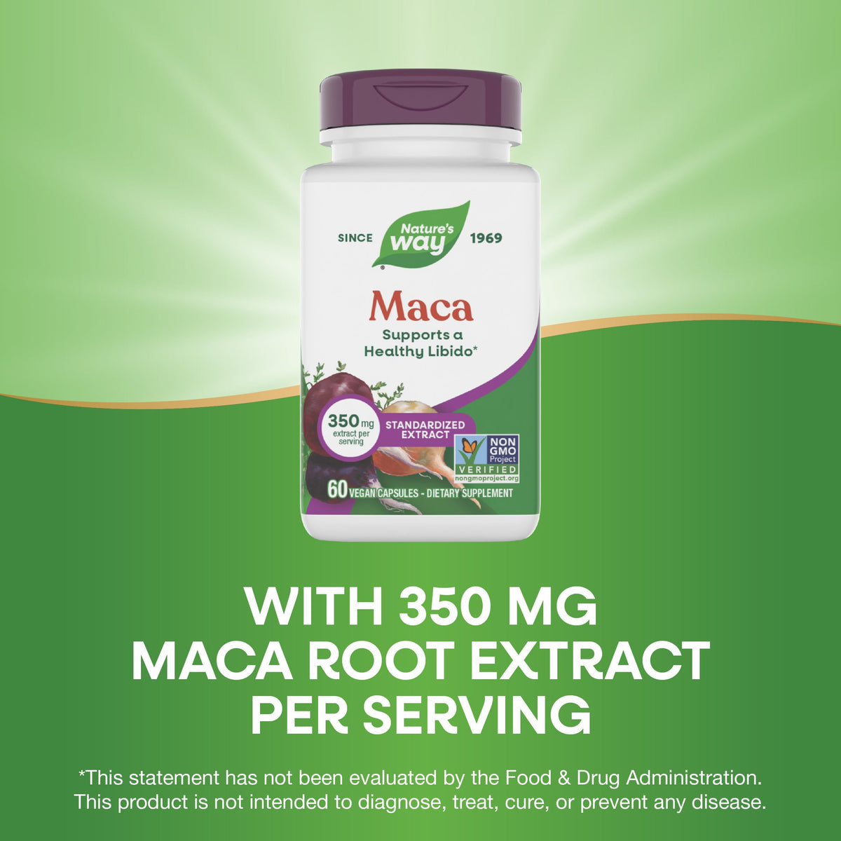 Maca Standardized Extract 60 ct M58645