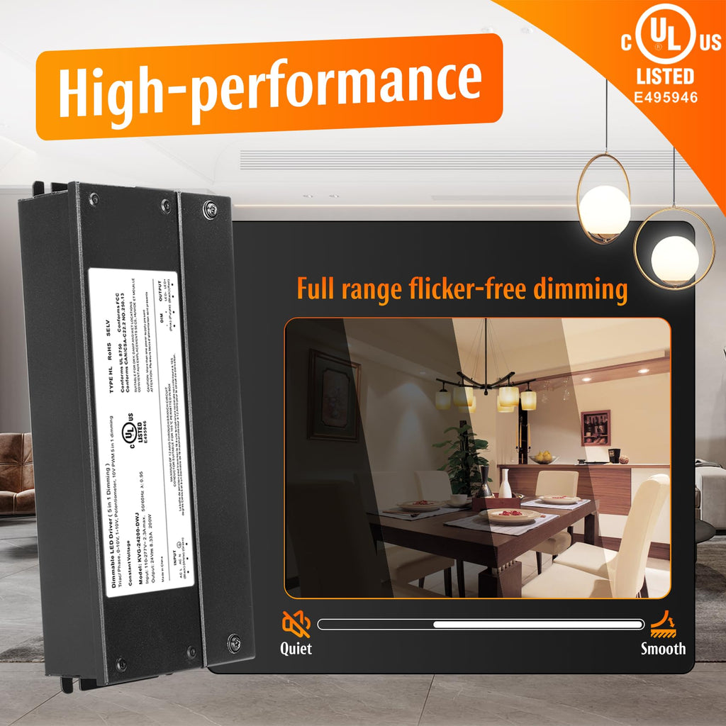 200W Dimmable LED Driver 24V Power Supply A823