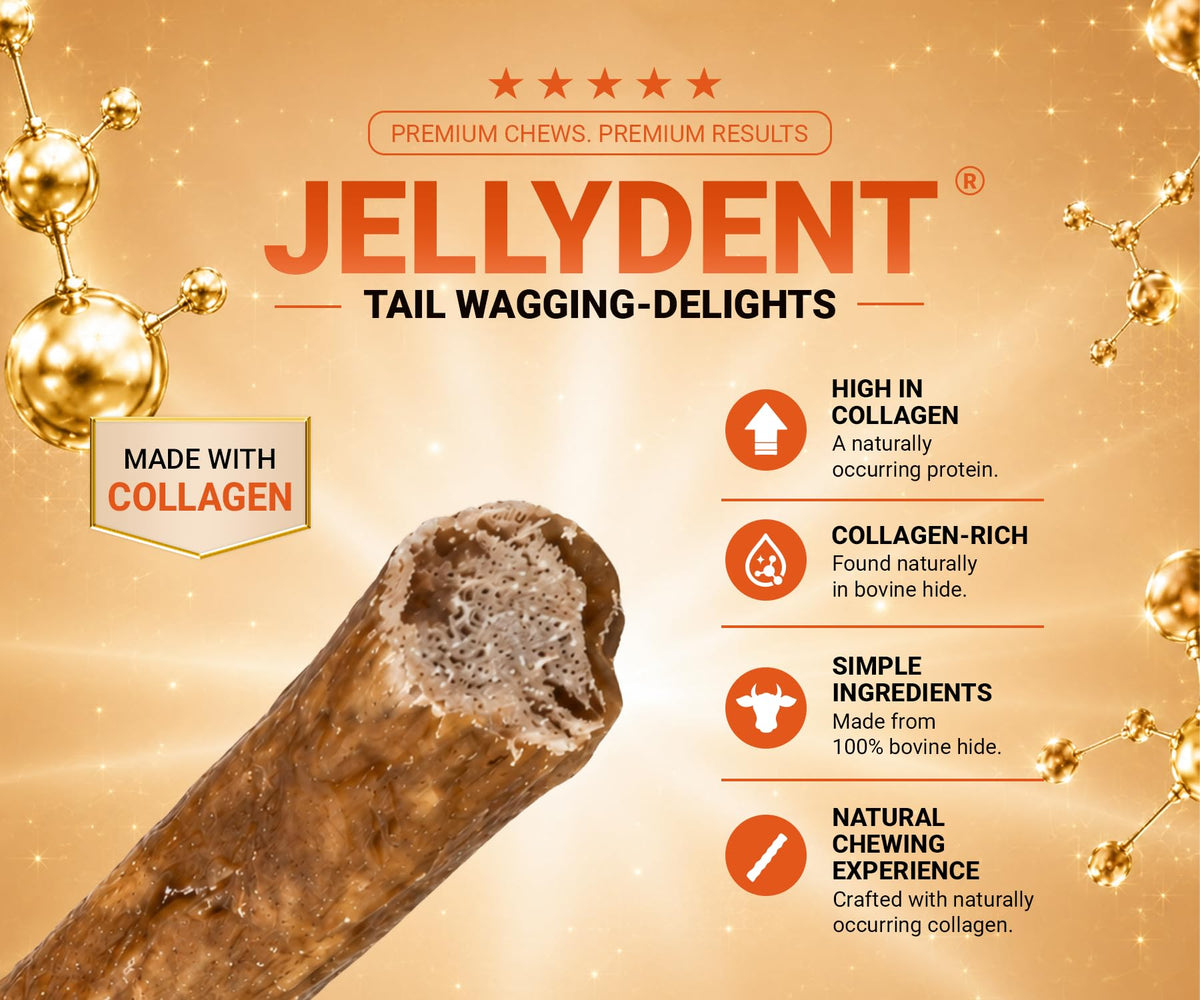 Single Ingredient Beef Collagen Dog Dental Chews 10 Count H974538