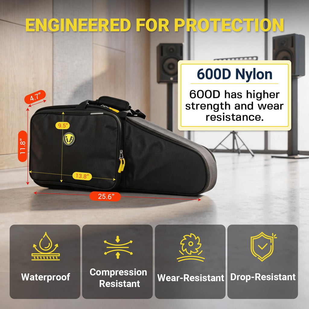 Alto Sax Soft Case with Backpack Straps H78950
