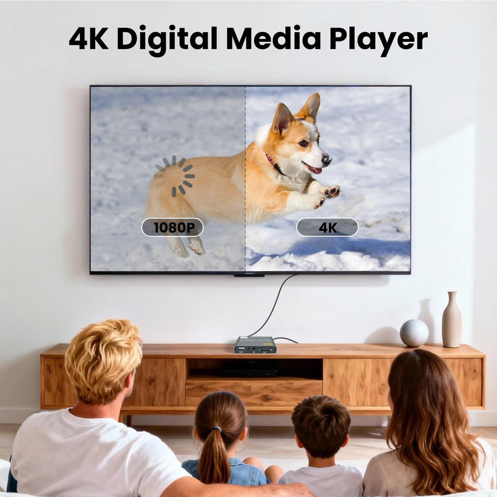 4K Full-HD Media Player with USB/SD Card Slot I905