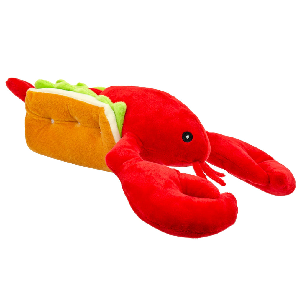 10 Inch Plush Pet Toy with Squeaker and Crinkle L7715