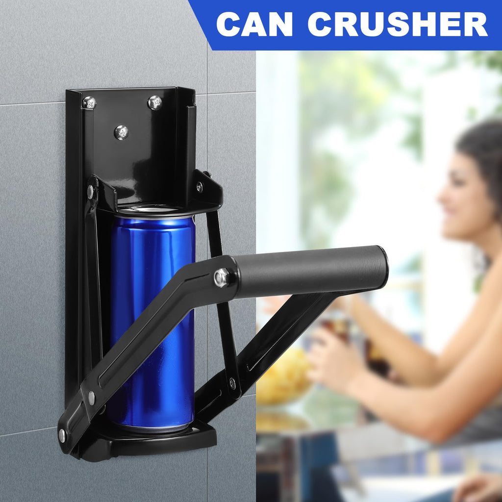 Stainless Steel Wall Mounted Can Crusher H827405