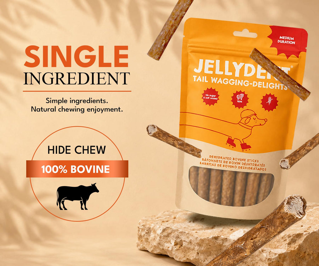 Single Ingredient Beef Collagen Dog Dental Chews 10 Count H974538