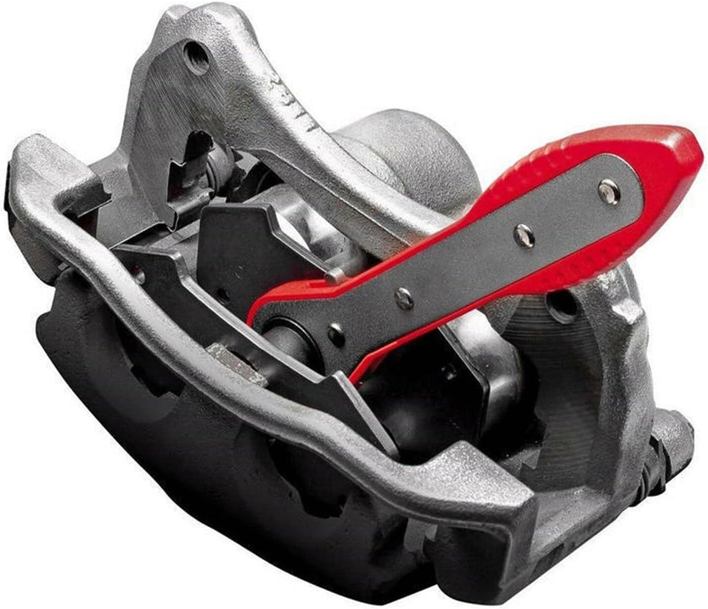 Brake Caliper Press Tool with 2 Caliper Hooks 2 Steel Plates and Gloves A9305