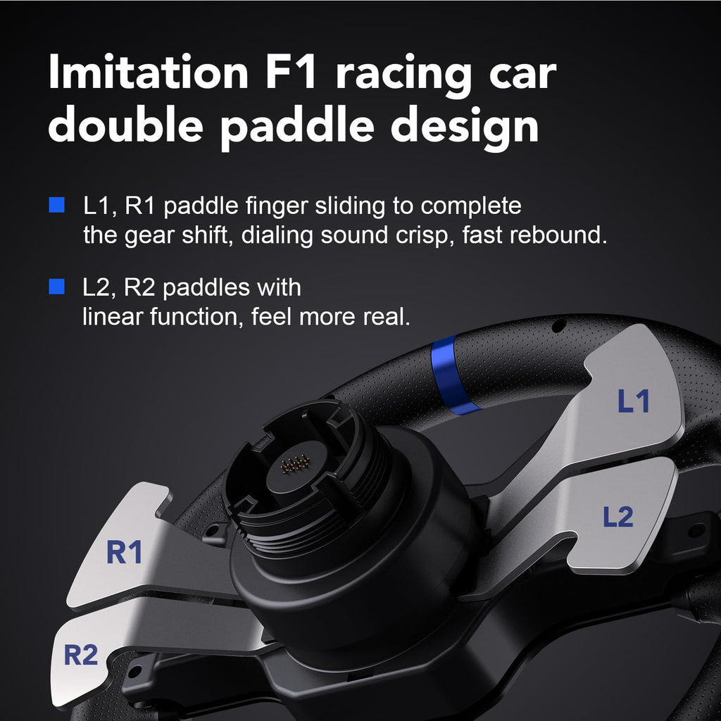 Force Feedback Racing Wheel with Pedals and Shifter I994079