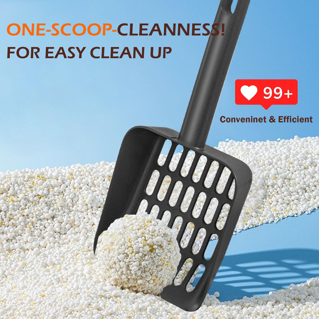 2 in 1 Cat Litter Scoop with Holder Stand X587516
