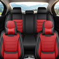 Black Red Seat Covers Full Set C226