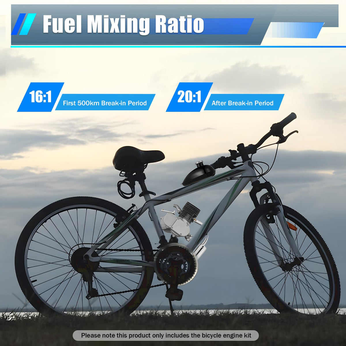 4-Stroke Air-Cooling Bicycle Engine Kit K966