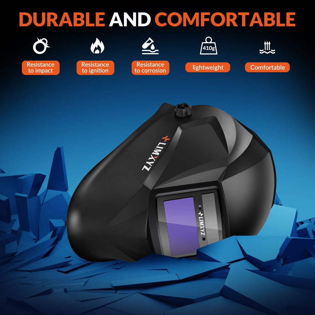 Auto Darkening Welding Helmet Solar Powered W113966