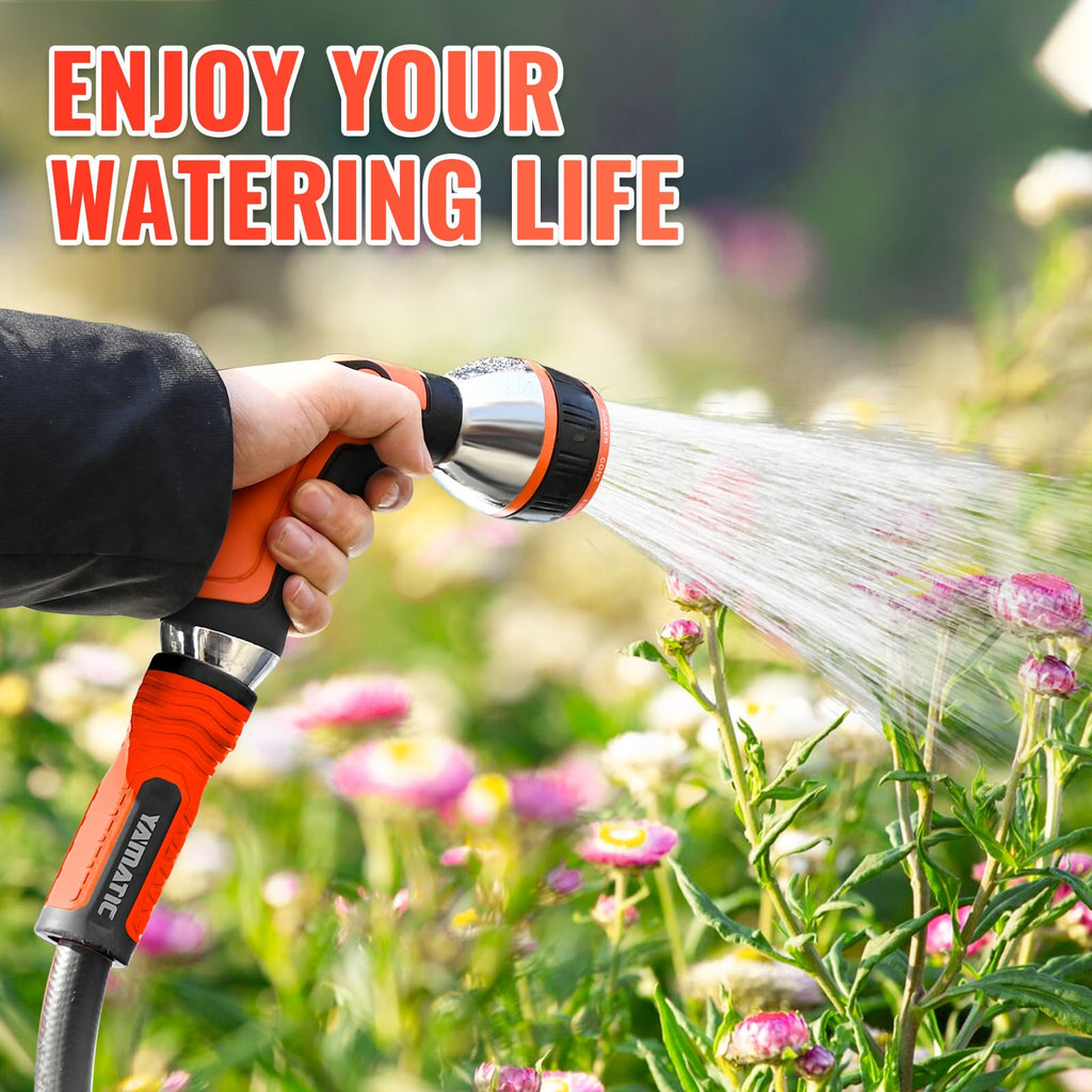 100FT Garden Hose with 10 Function Nozzle A93278