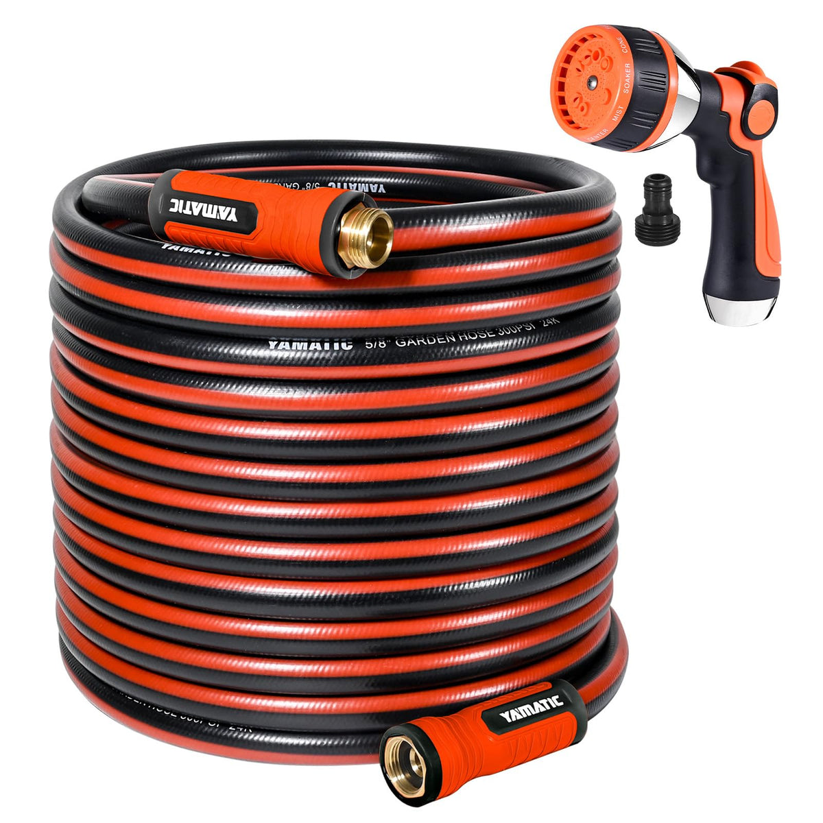 100FT Garden Hose with 10 Function Nozzle A93278