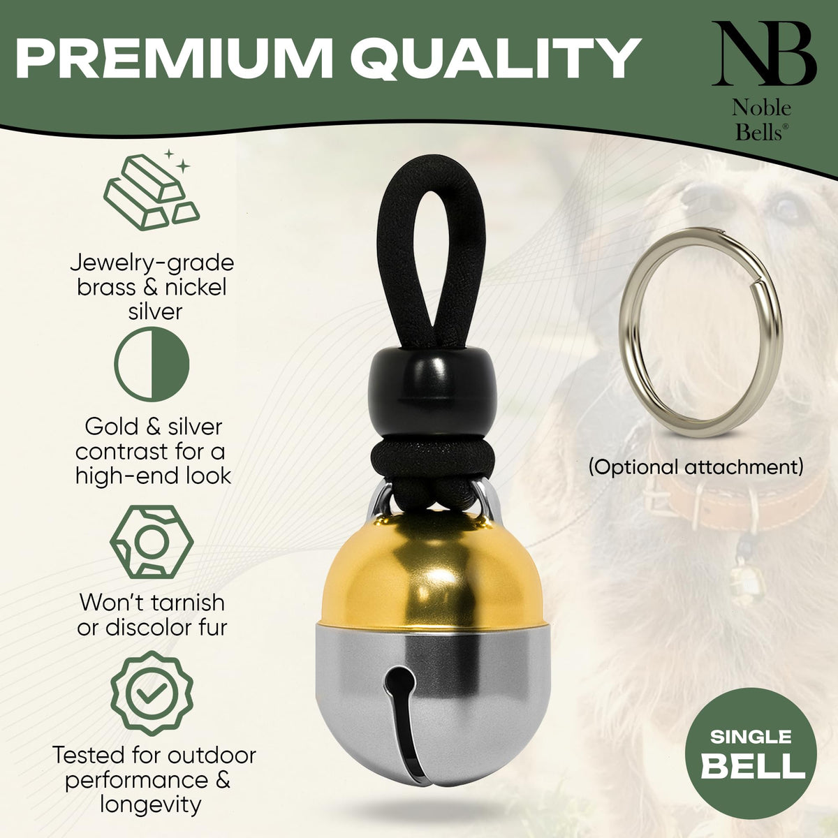 Extra Loud Collar Bell for Cat or Dog R105