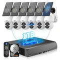 Solar Powered Wireless Security Camera System M4188