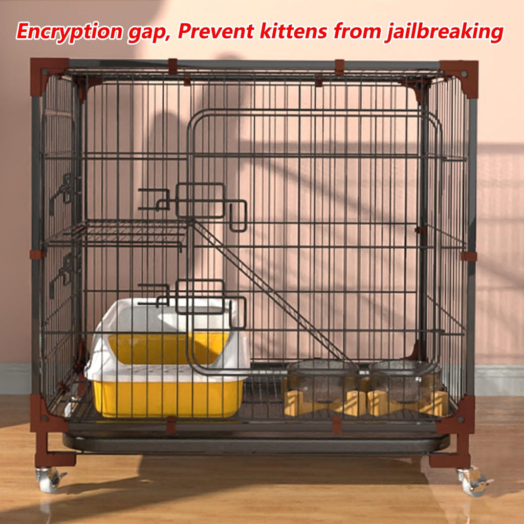 5-Tier Cat Cage with Wheels X234