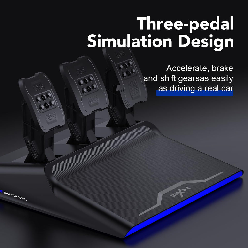 Force Feedback Racing Wheel with Pedals and Shifter I994079