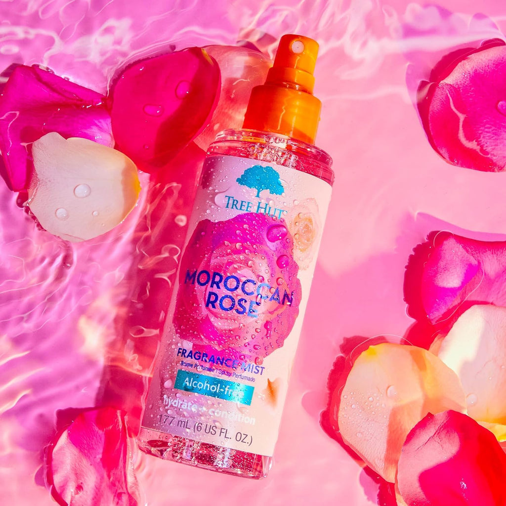 Hair and Body Mist, Moroccan Rose, 6 Fl Oz R956