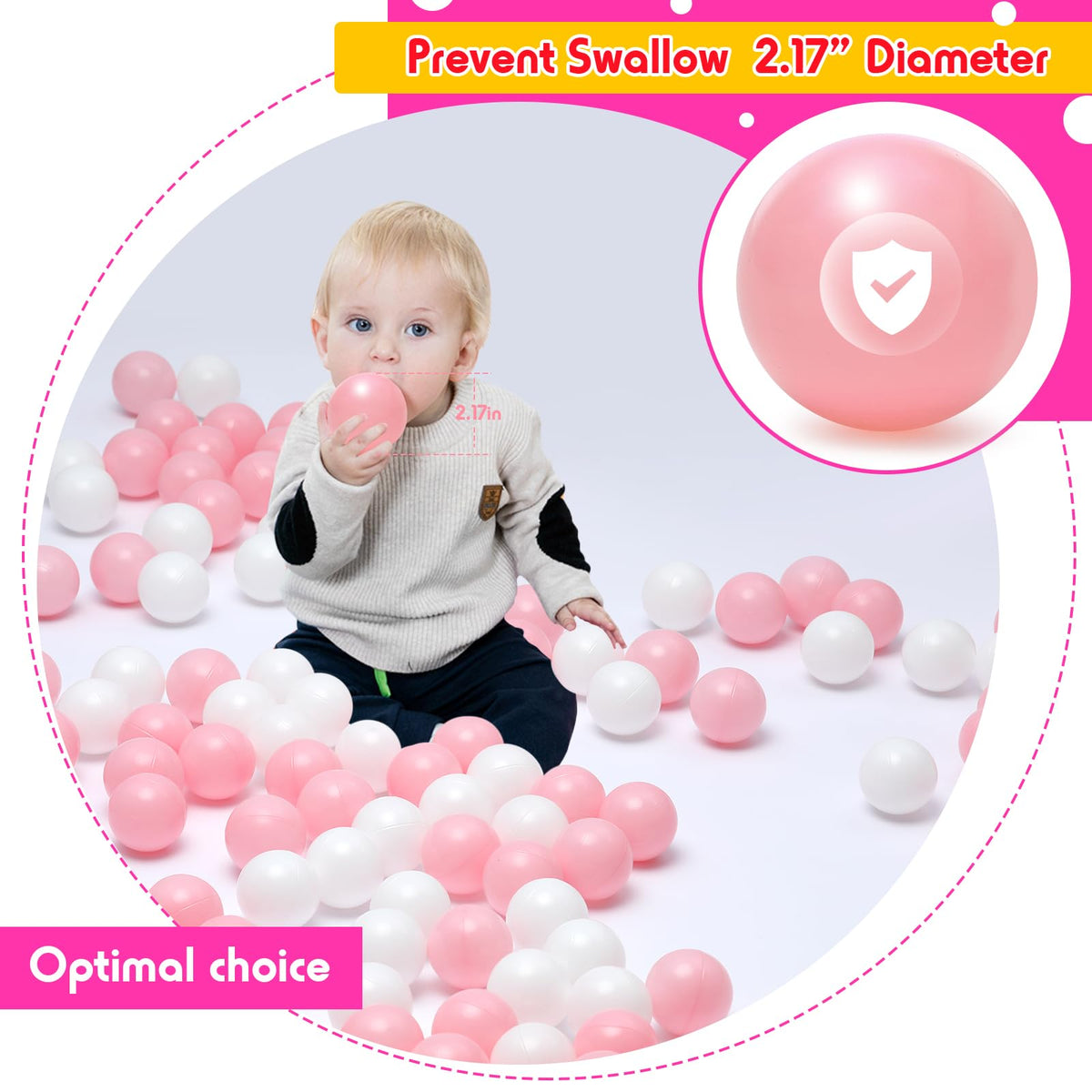 100 Ball Pit Balls Q5824