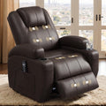 Swivel Rocker Recliner Chair with Vibration Massage M4958