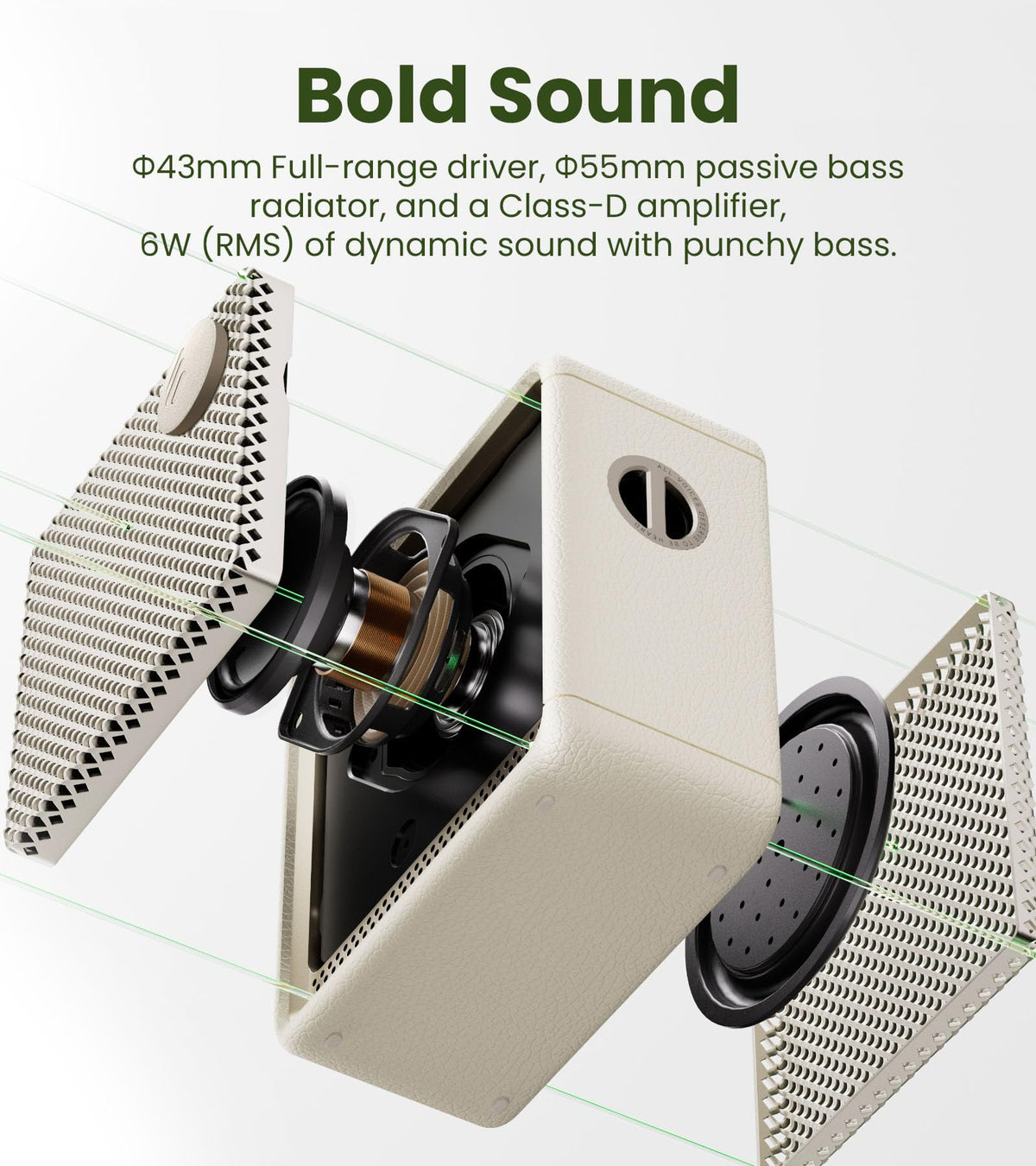 Portable Bluetooth Speaker IP67 Black S1977