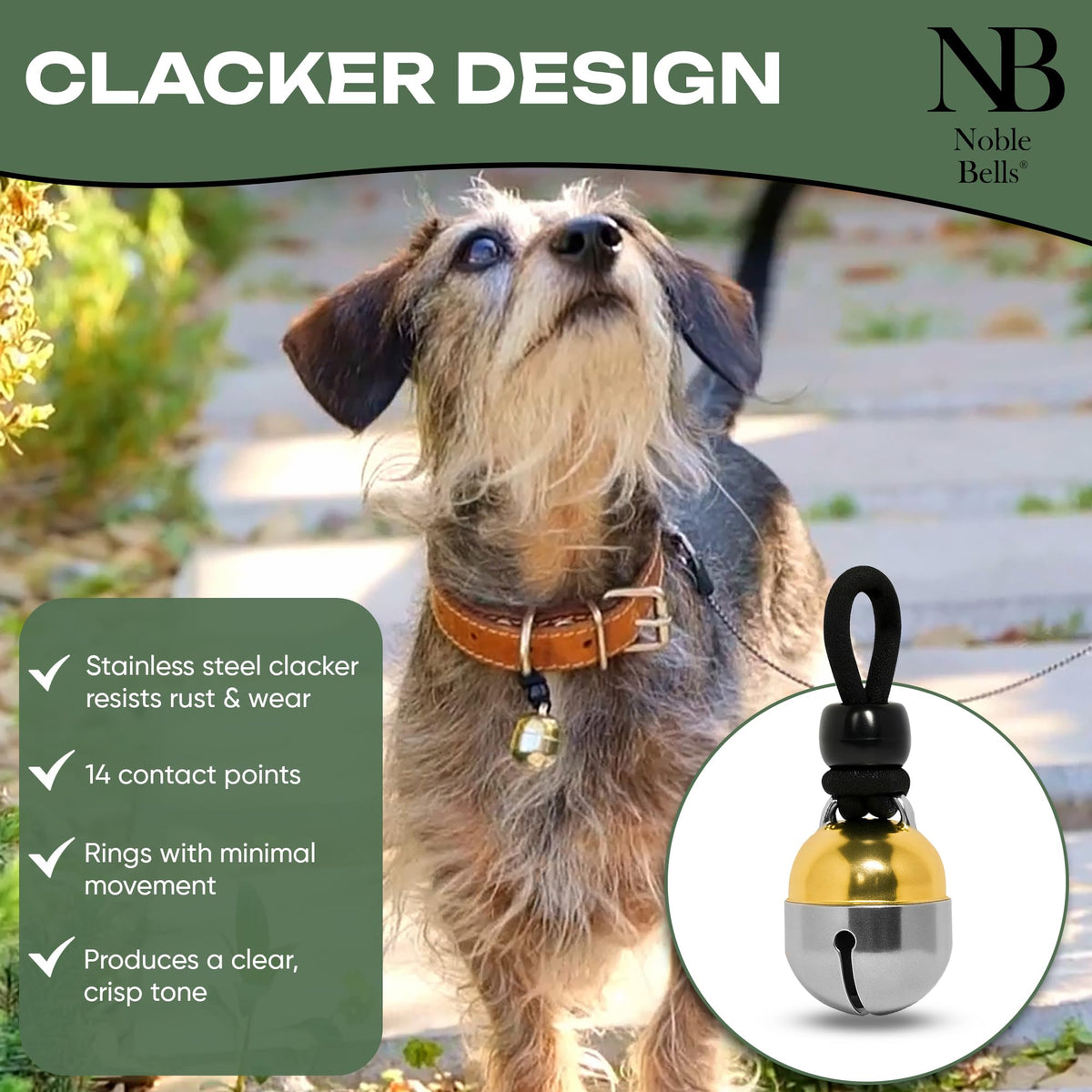 Extra Loud Collar Bell for Cat or Dog R105