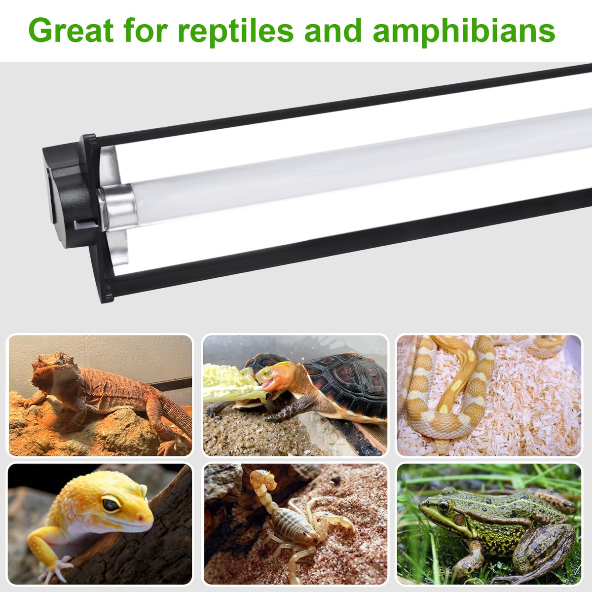 24W 22 Inch UVB Reptile Light Fixture O69835