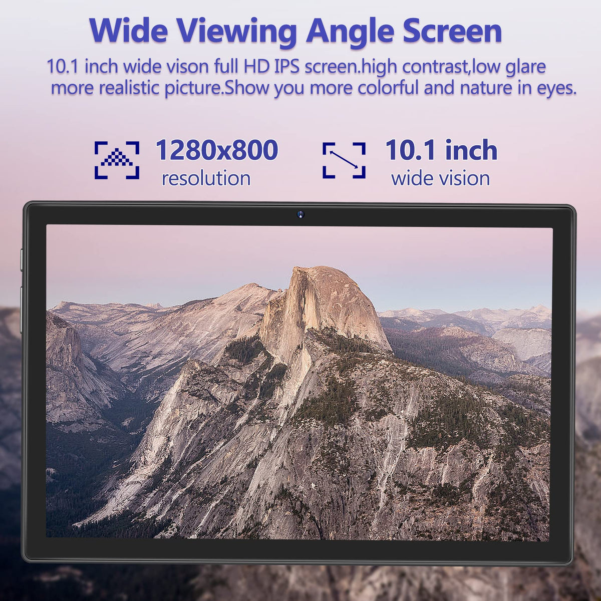 Black 12GB RAM 128GB ROM 10 Inch Android Tablet with Keyboard Y604846