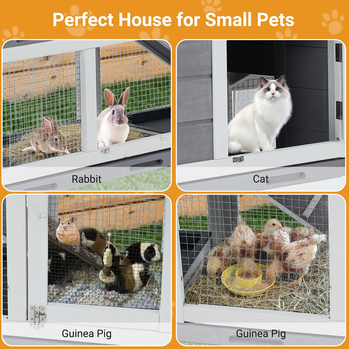 63'' 2-Tier Bunny Hutch J44482