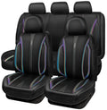 Nappa Leather Car Seat Covers 5 Seats Full Set U623