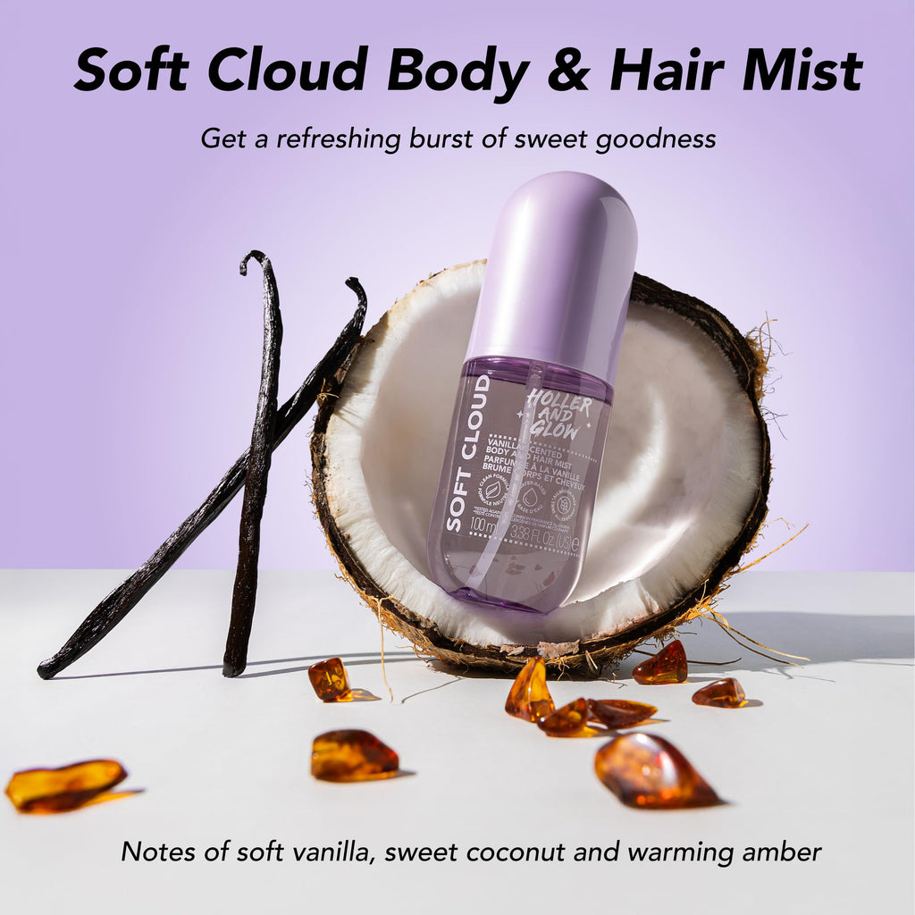 Vanilla Scented Body And Hair Mist, 3.38 Fl Oz Z153