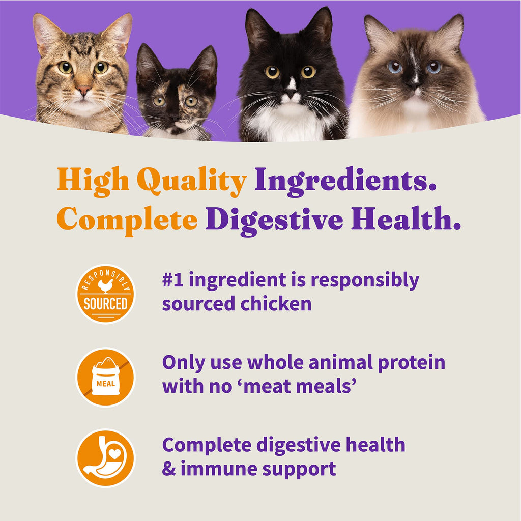 Indoor Dry Cat Food Cage-Free Chicken 6 lb F384564