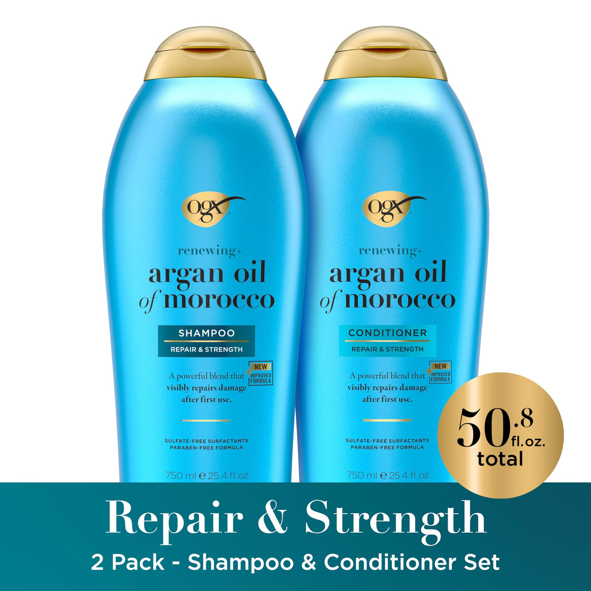 Argan Oil Shampoo & Conditioner 2 x 25.4 fl. oz L12959