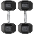 PVC Coated Hex Dumbbells Z386845