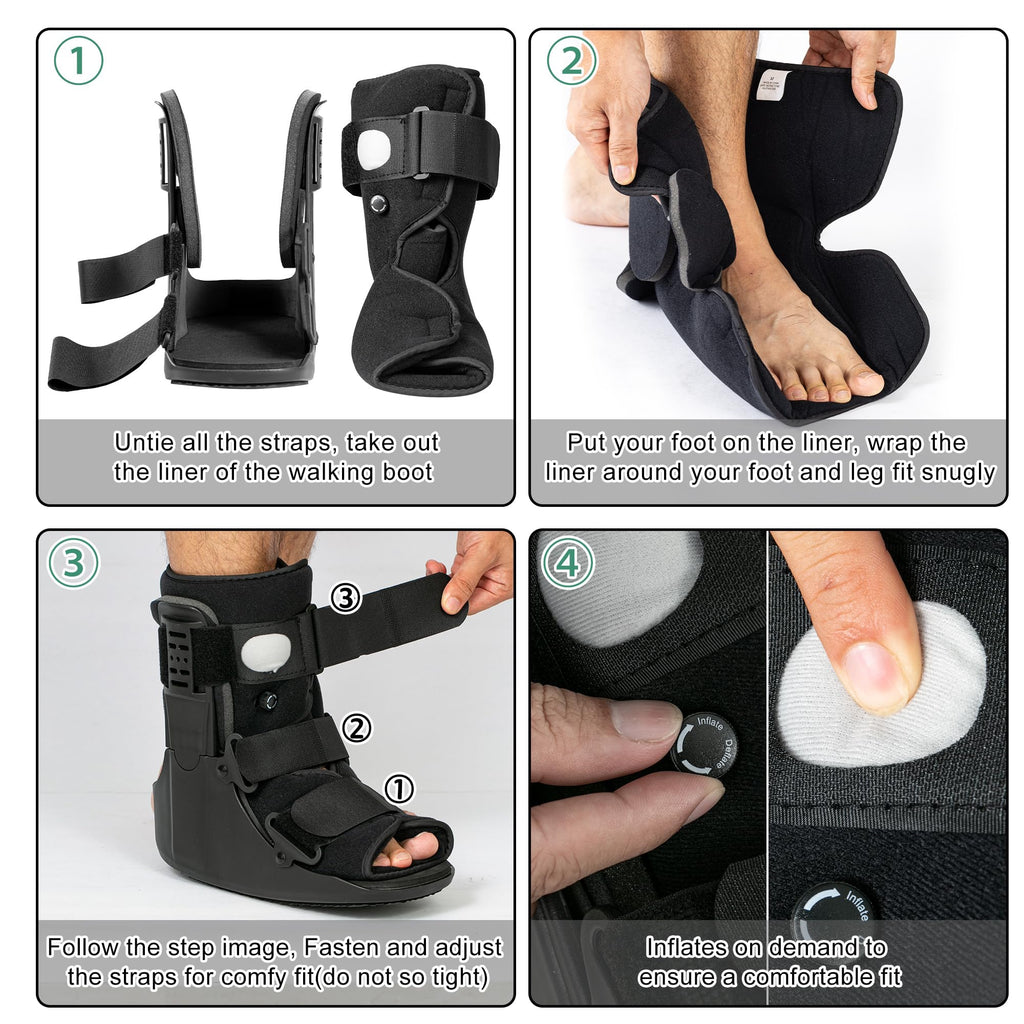 Walking Boot for Broken & Injured Foot O912