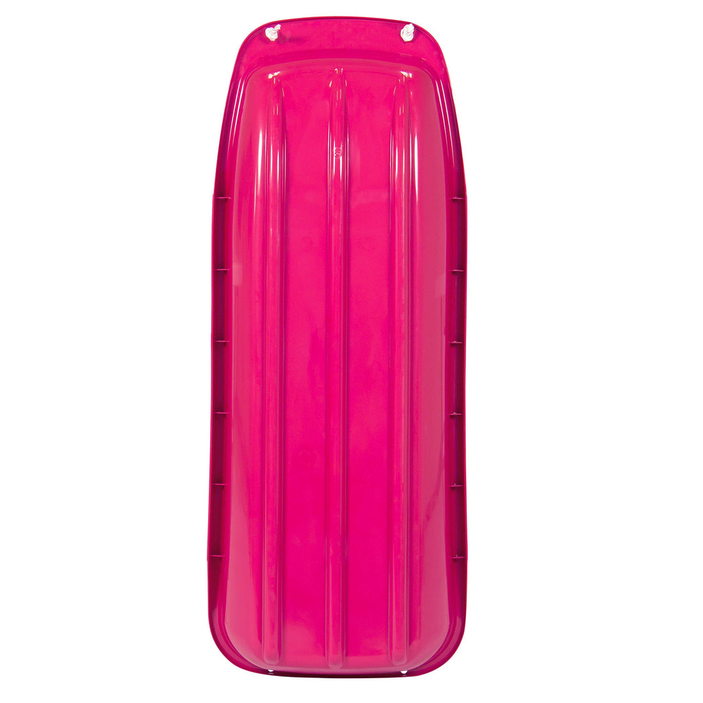 48in Kids Plastic Toboggan Snow Sled with Pull Rope R6893
