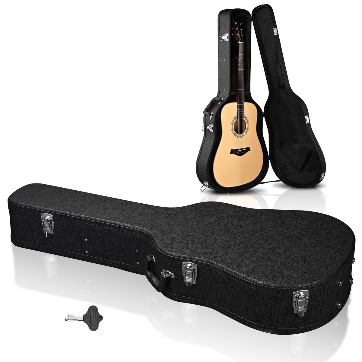 Dreadnought 41 Inch Wooden Hardshell Guitar Case V4420