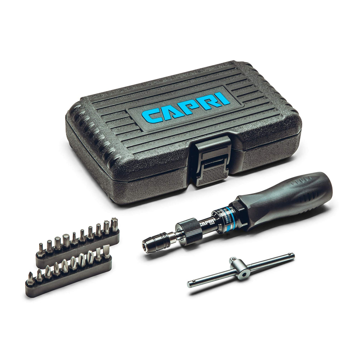 Black 10-50 in-lbs Torque Screwdriver Set P47747
