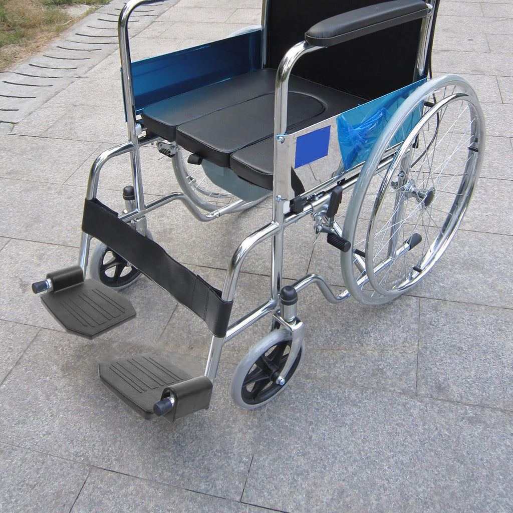 Replacement Wheelchair Footrest 2pcs Heavy Duty Z276
