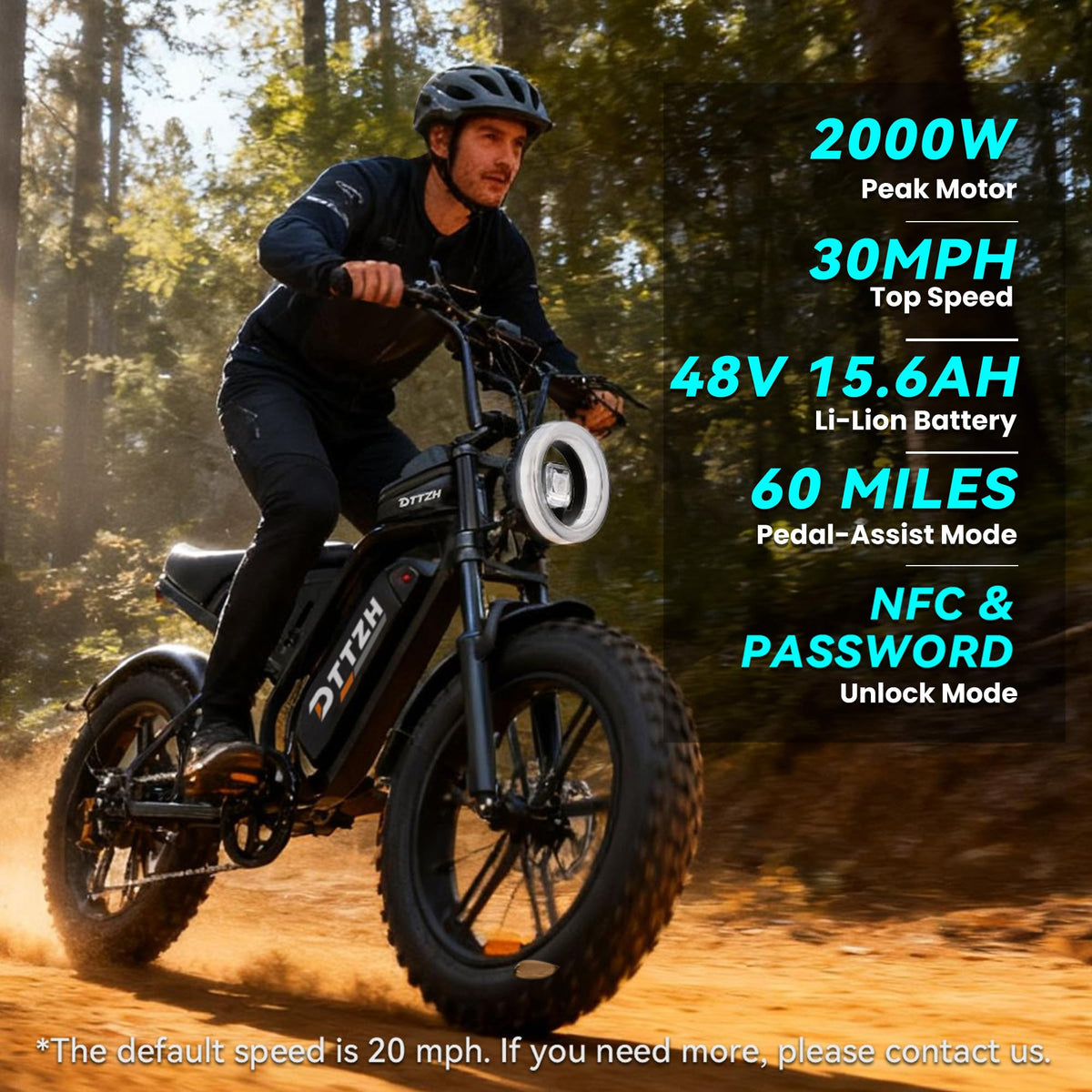 Electric Bike with NFC T4025