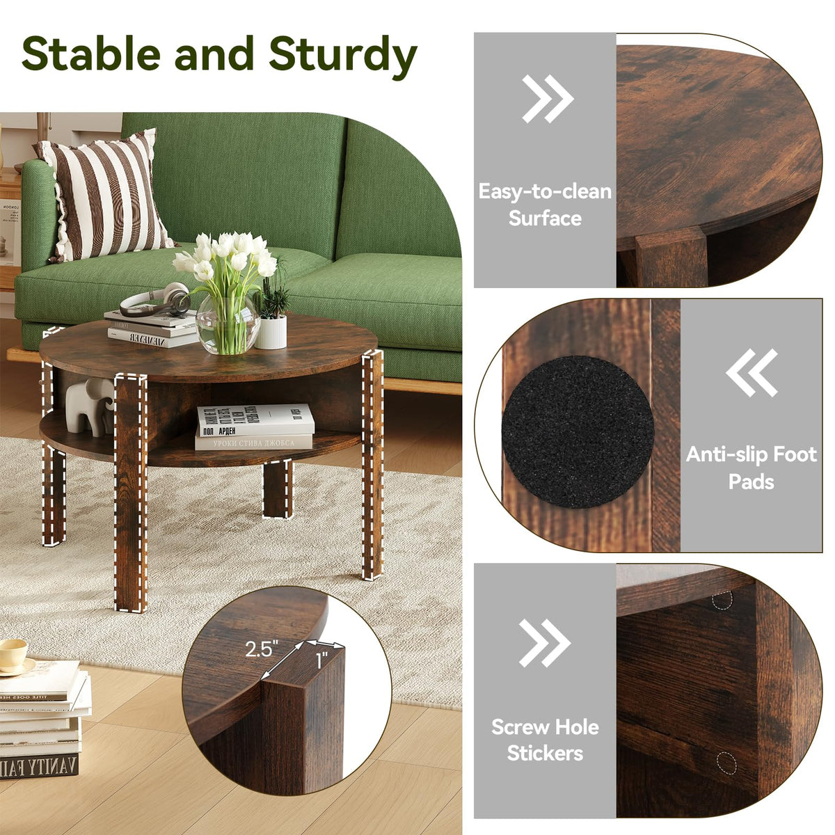 Round Coffee Table Q804374