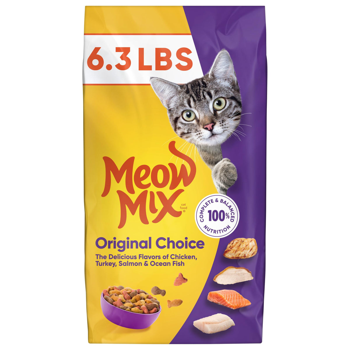 Dry Cat Food and Wet Cat Food Variety Pack T4196