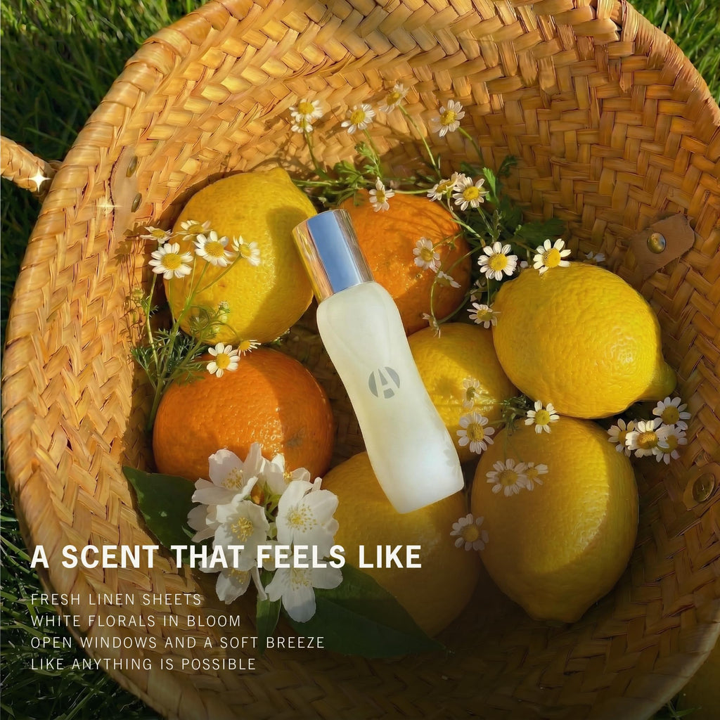 White Floral Perfume Oil Roll On 9ml C871