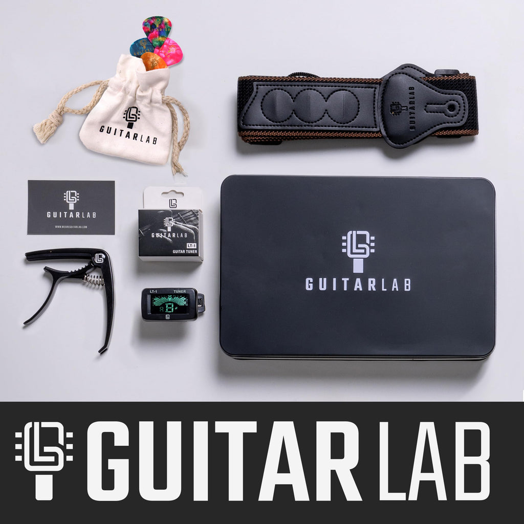 Guitar Accessories Kit - Strap, Capo, Tuner & Picks K628