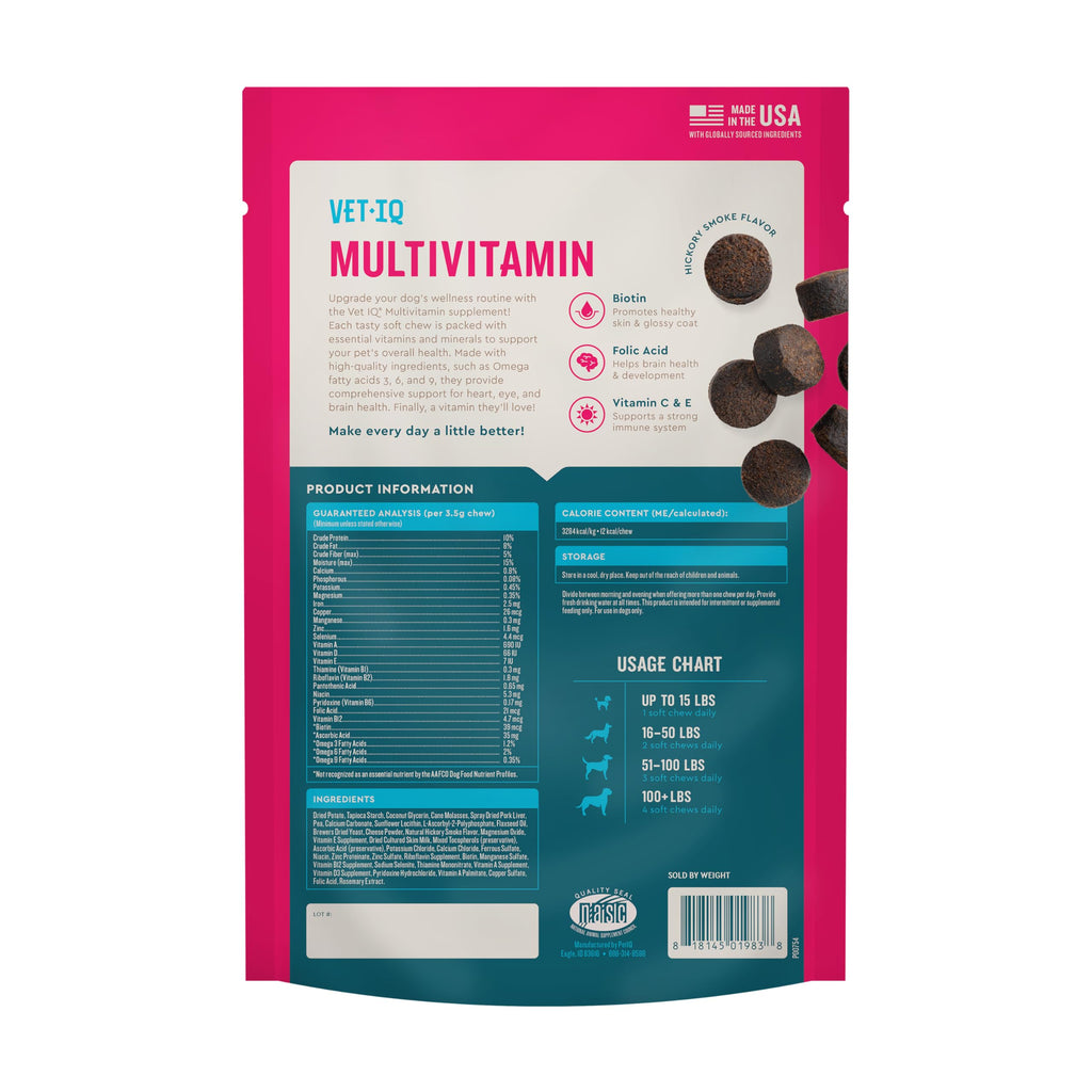 60 Count Dog Multivitamin H899