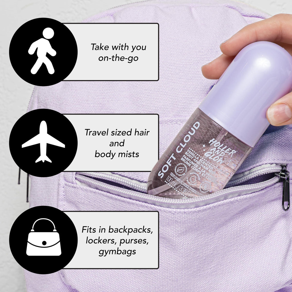 Vanilla Scented Body And Hair Mist, 3.38 Fl Oz Z153