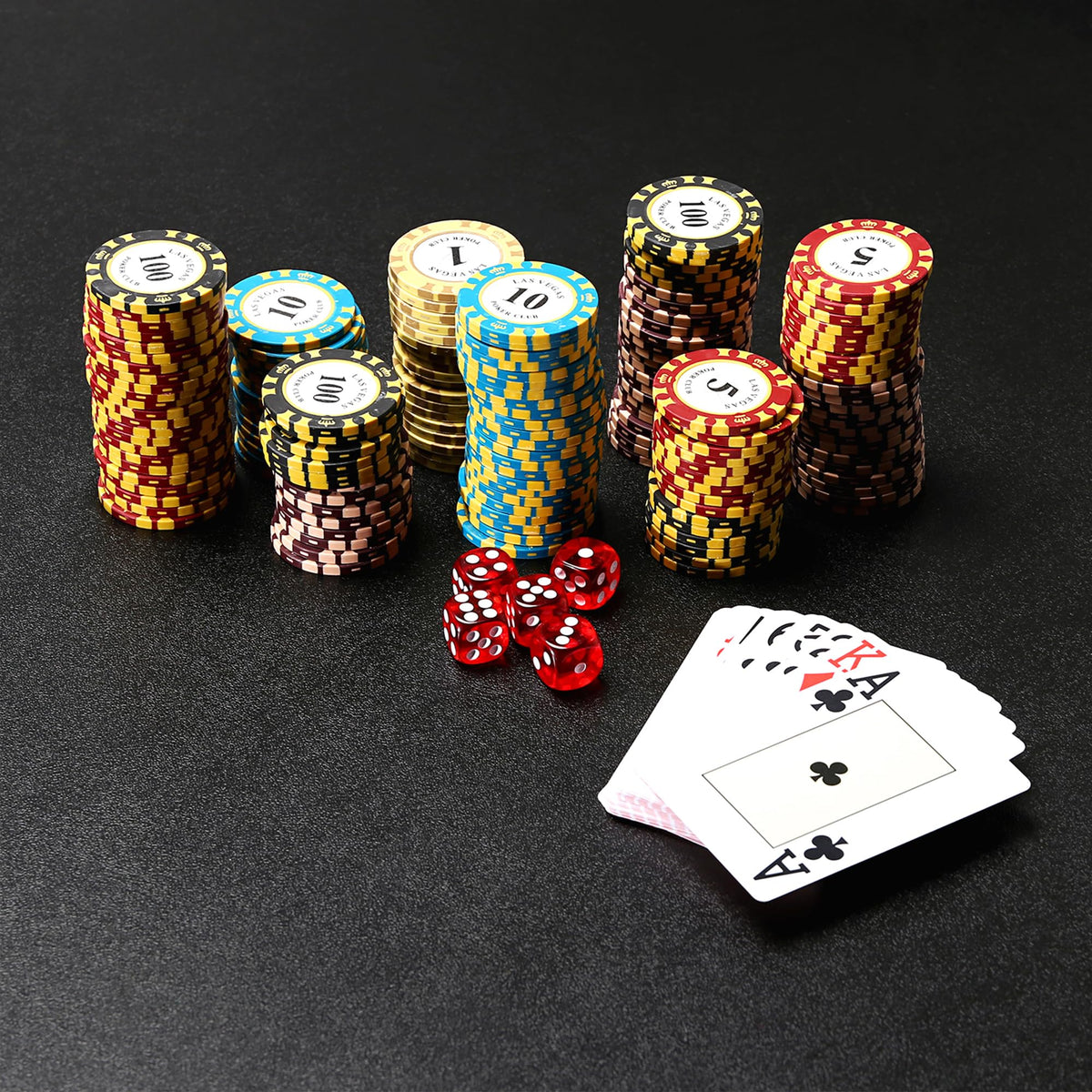 34'' Black Folding Card Table O344