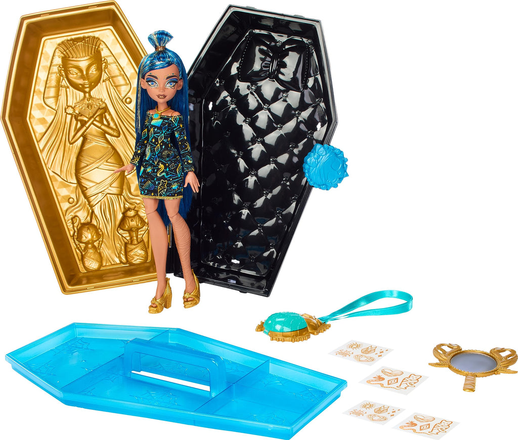 Doll & Accessories Beauty Kit with Tattoos, Stickers & Necklace J34650